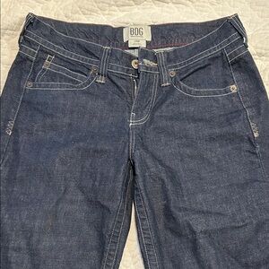 BDG Women's Dark Indigo wide Leg Jeans